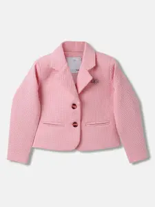ELLE Girls Notched Lapel Single Breasted Blazers