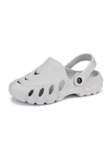 BERSACHE Men Self Design Rubber Clogs