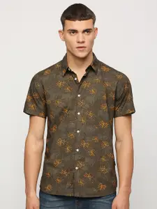 Pepe Jeans Premium Floral Printed Pure Cotton Casual Shirt