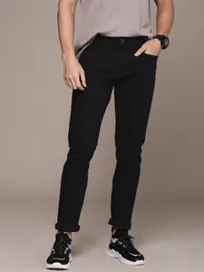 WROGN Men Slim Fit Stretchable Mid-Rise Jeans