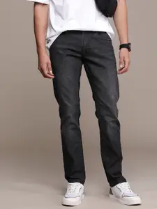 WROGN Men Slim Fit Light Fade Stretchable Jeans