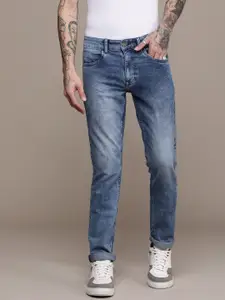 WROGN Men Slim Fit Light Fade Stretchable Jeans