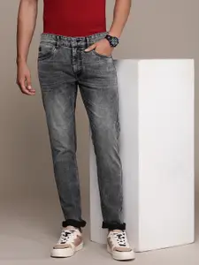 WROGN Men Skinny Fit Heavy Fade Stretchable Jeans