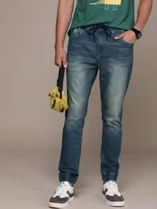 WROGN Men Jogger Heavy Fade Stretchable Jeans