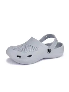 BERSACHE Men Self Design Rubber Clogs