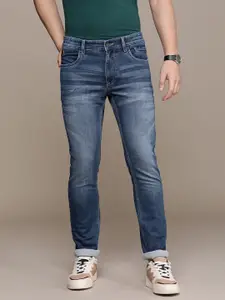 WROGN Men Slim Fit Light Fade Stretchable Jeans