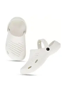 BERSACHE Men Self Design Rubber Clogs