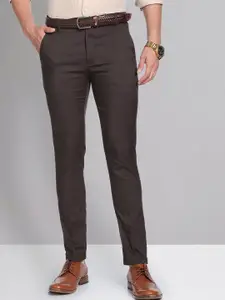 AD By Arvind Men Mid-Rise Slim Fit Trousers