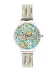 TEAL BY CHUMBAK Women Water Resistance Stainless Steel Analogue Watch 8907605129575
