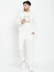 Okane Graphic Printed Long Sleeves Hood Pullover Sweatshirt & Trackpant