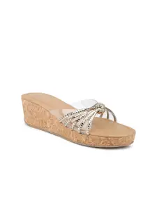 Inc 5 Embellished Ethnic Wedge Heels