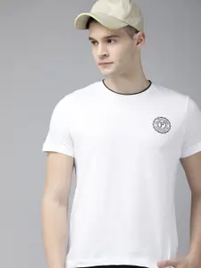 U.S. Polo Assn. Minimal Brand Logo Printed Pure Cotton Slim Fit T-shirt
