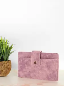 Bagsy Malone Women Textured PU Money Clip