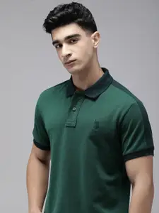 U.S. Polo Assn. Polo Collar Pure Cotton Slim Fit T-shirt
