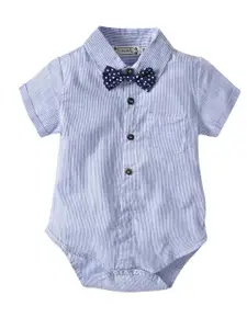 StyleCast Infant Boys Blue Striped Shirt with Trousers