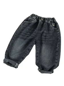 StyleCast Boys Blue Relaxed Fit Light Fade Clean Look Stretchable Jeans