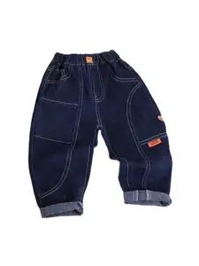 StyleCast Boys Blue Relaxed Fit Clean Look Stretchable Jeans