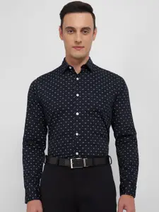 Allen Solly Slim Fit Micro Ditsy Printed Cotton Formal Shirt
