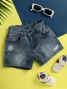 V-Mart Girls Mid Rise Denim Shorts