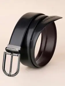 LOUIS STITCH Men Leather Reversible Belt