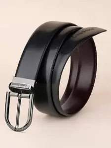 LOUIS STITCH Men Leather Reversible Formal Belt