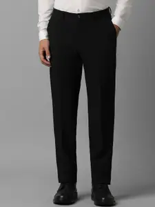Louis Philippe Men Mid-Rise Slim Fit Trousers