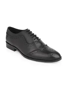LA BOTTE Men Textured Leather Formal Brogues