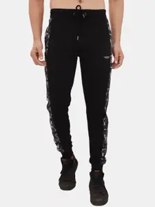 Force NXT Men Printed Detail Pure Cotton Joggers