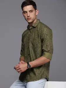 Allen Solly Sport Fit Floral Printed Pure Cotton Casual Shirt