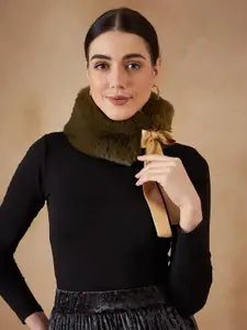 InWeave Women Self Design Scarf