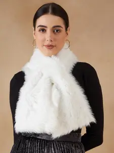 InWeave Women Self Design Scarf