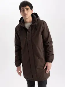 DeFacto Hooded Longline Padded Jacket