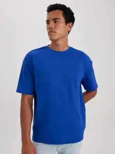 DeFacto Drop-Shoulder Sleeves T-shirt