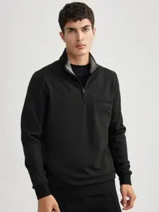 DeFacto Mock Collar Pullover Sweatshirt