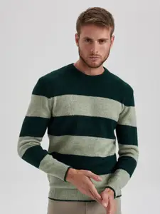 DeFacto Striped Long Sleeves Pullover