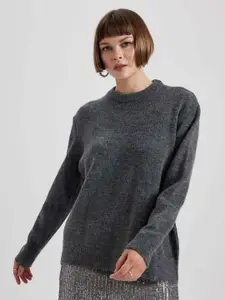 DeFacto Round Neck Pullover Sweater