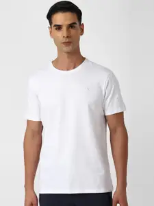 Van Heusen Round Neck Short Sleeves Slim Fit Sports T-shirt