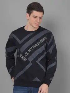 COBB Typography Printed Cotton Sweatshirt