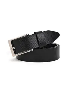 Provogue Men Textured Leather Belt