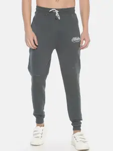 Steenbok Men Pure Cotton Straight-Fit Joggers