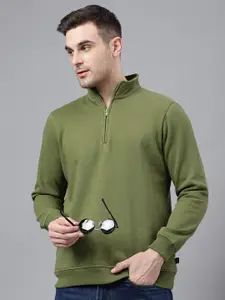 Hancock Mock Collar Anti Odour Fleece Sweatshirt