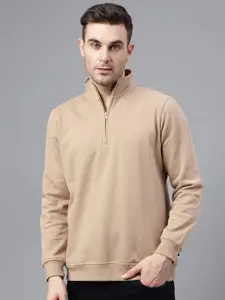 Hancock Mock Collar Long Sleeves Anti Odour Fleece Pullover Sweatshirt