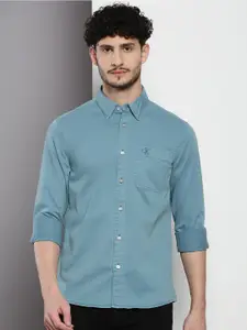 Calvin Klein Spread Collar Casual Shirt