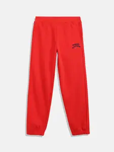 Tommy Hilfiger Boys Mid-Rise Cotton Joggers