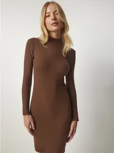 Happiness istanbul High Neck Bodycon Dress