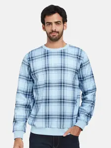 Octave Checked Fleece Sweatshirt
