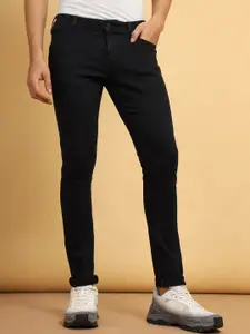 Wrangler Men Vegas Skinny Fit Low-Rise Clean Look Stretchable Jeans