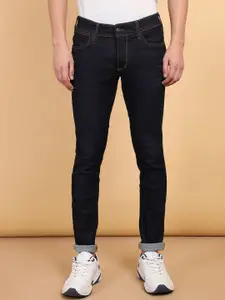 Wrangler Men Vegas Skinny Fit Low-Rise Cotton Stretchable Jeans