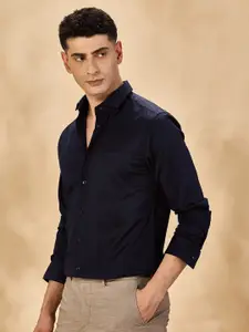 Aldeno Slim Fit Satin Formal Shirt