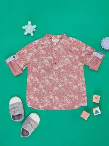 Pantaloons Baby Infants Boys Floral Printed Cotton Casual Shirt
